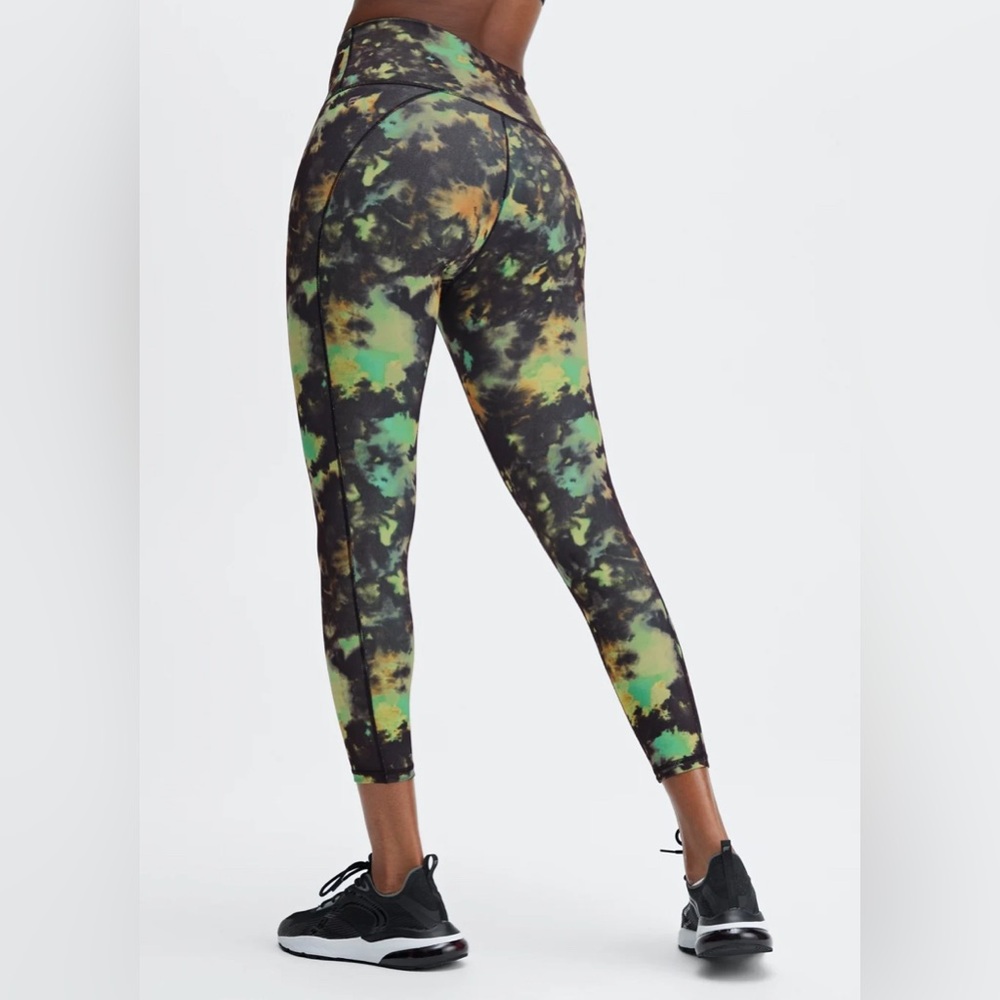 Fabletics Multicolor Tie-Dye Leggings
